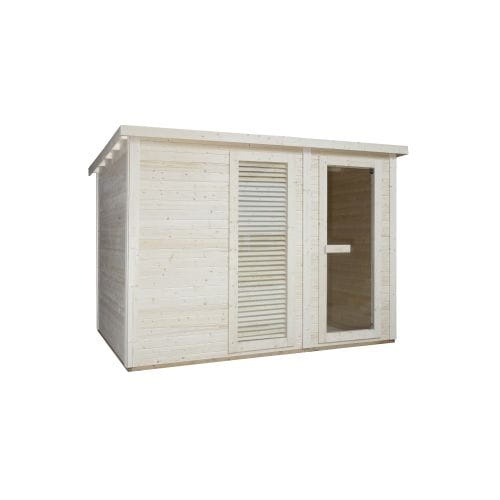 Sauna zewnętrzna ogrodowa VAASA Domek z przedsionkiem